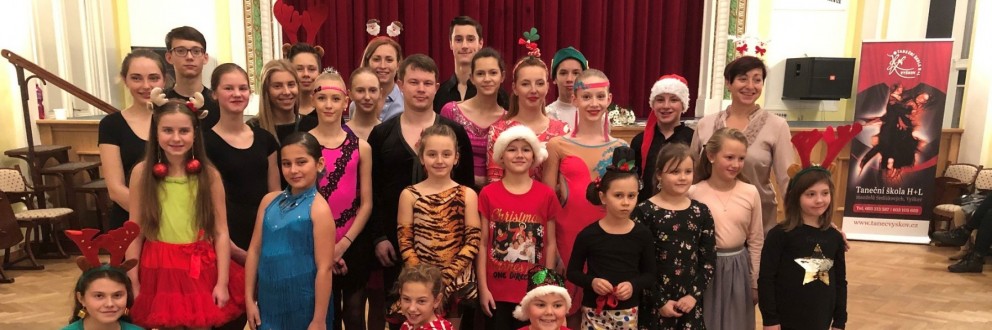 Vánoční besídka Taneční školy H+L Vyškov