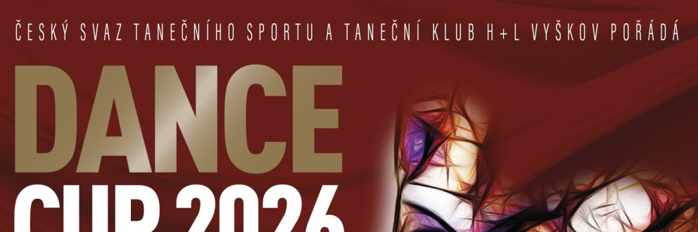 DANCE CUP 2026 - Májová cena města Vyškova