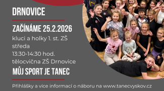 Taneční přípravka Drnovice